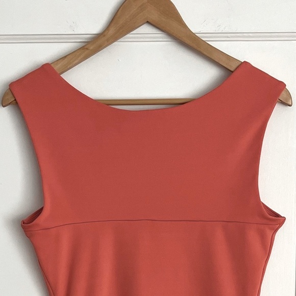 Cache Tangerine elevated Tank top. Soft stretchy wide shoulder straps. LARGE - Picture 7 of 8